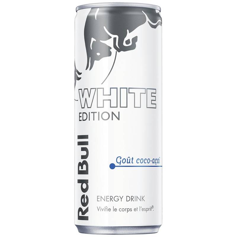 Boisson énergisante goût coco açaï Red Bull 25cl