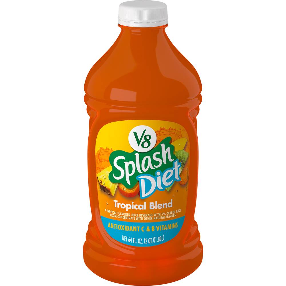 V8 Splash Diet Tropical Blend Juice (64 fl oz)