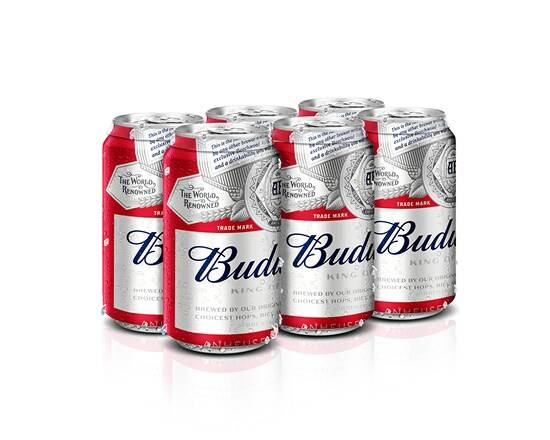 6 Pack - Budweiser (6 x 355 ml)