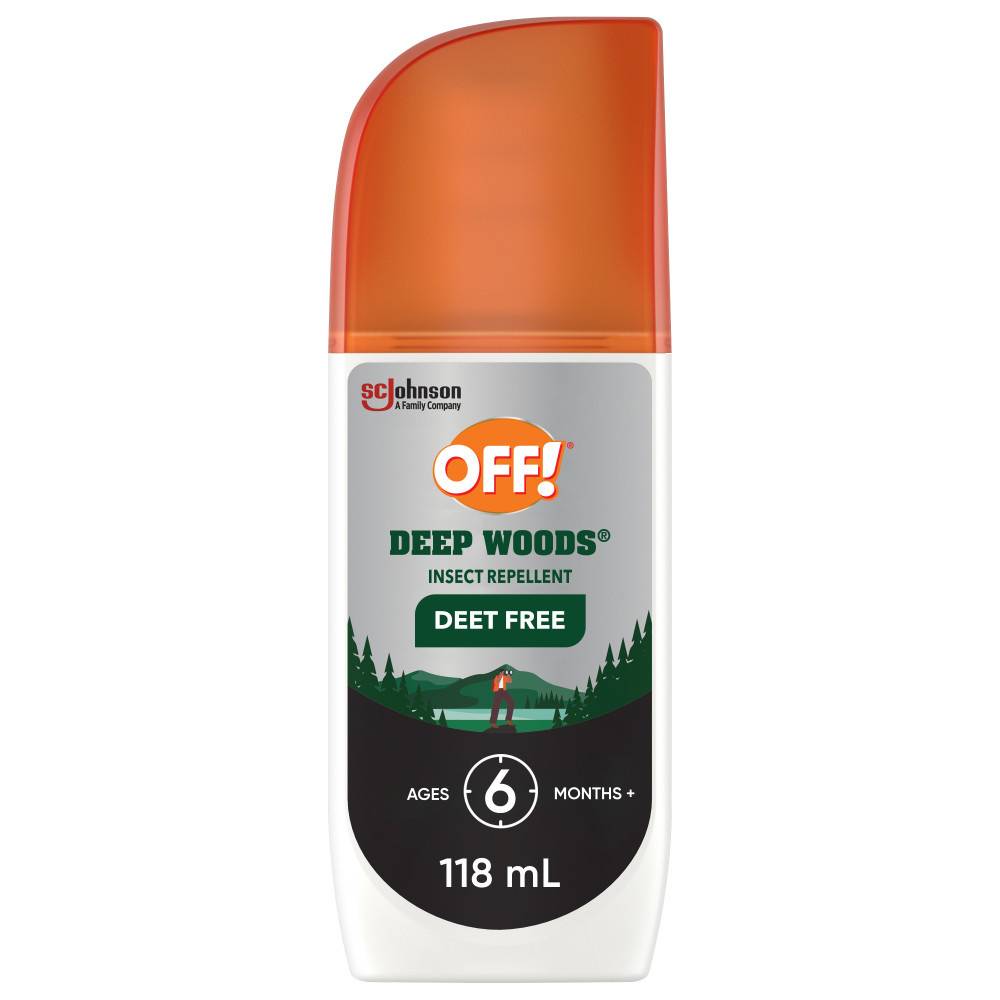 OFF! Deep Woods Insect Repellent Pump Deet Free (118 g)