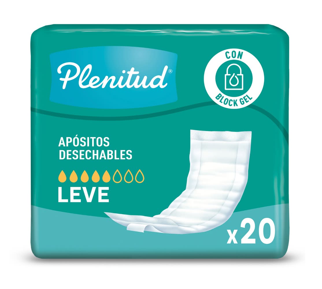 Plenitud · Apósito desechable incontinencia post parto (20 un)