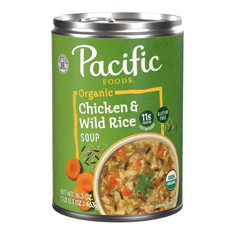 Pacific Foods Organic Chicken & Wild Rice Soup (1.02 lbs)