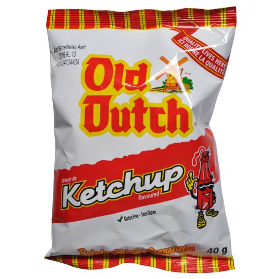 Old Dutch Old Dutch Ketchup Chips - Single Serve (40G)