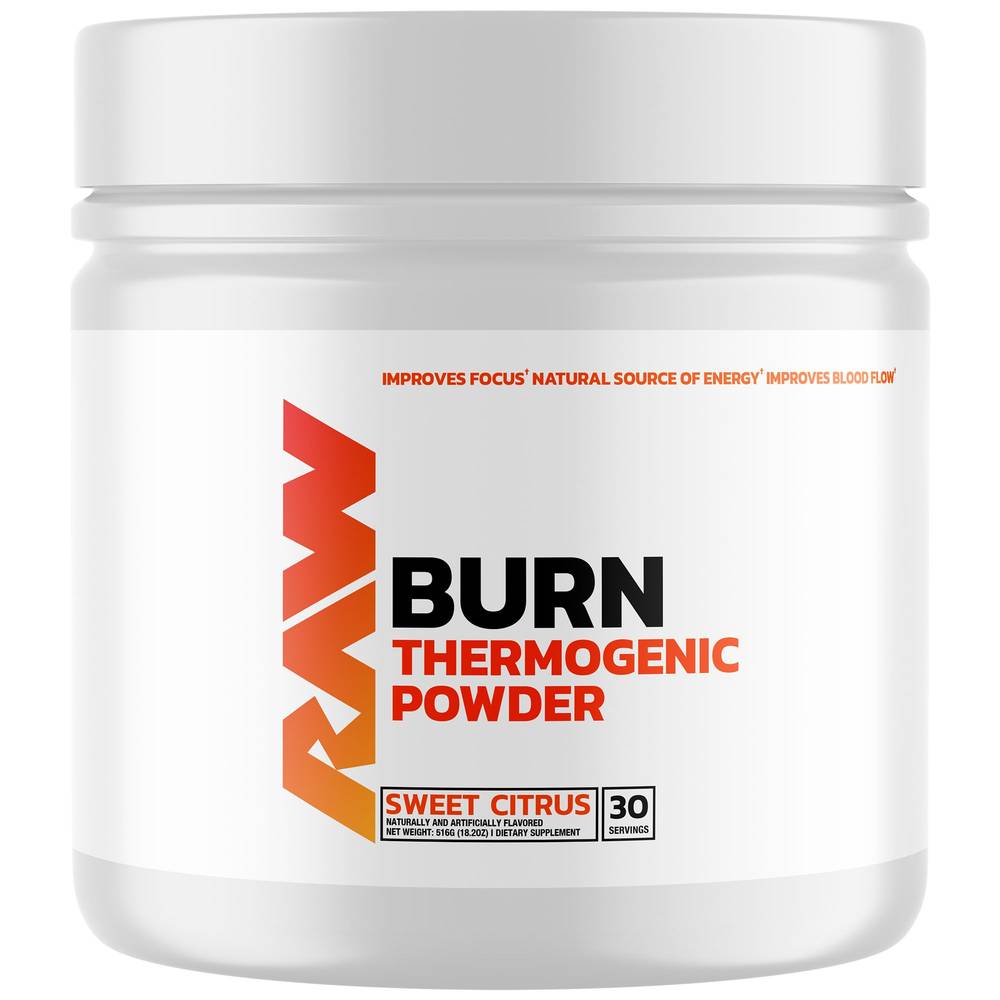 Burn Thermogenic Powder - Sweet Citrus (18.20 Oz. / 30 Servings)