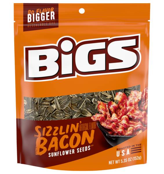 BIGS Sizzlin’ Bacon Sunflower Seeds 5.35oz