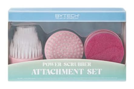 Power Scrubber Attachment Set Pink