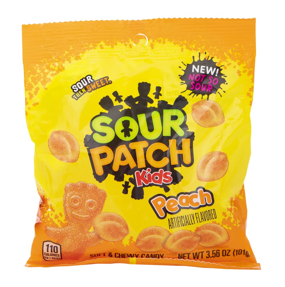 Peach Sour Patch Kids® 3.56oz Peach