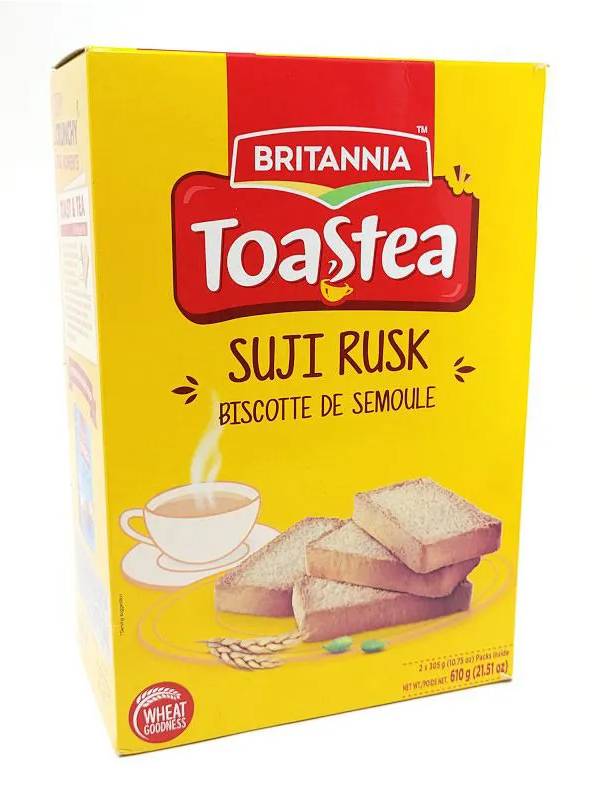 Britannia Toastea Suji Wheat Rusk (610 g, 2 ct)