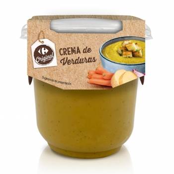 Crema de verduras Carrefour Original 350 ml.