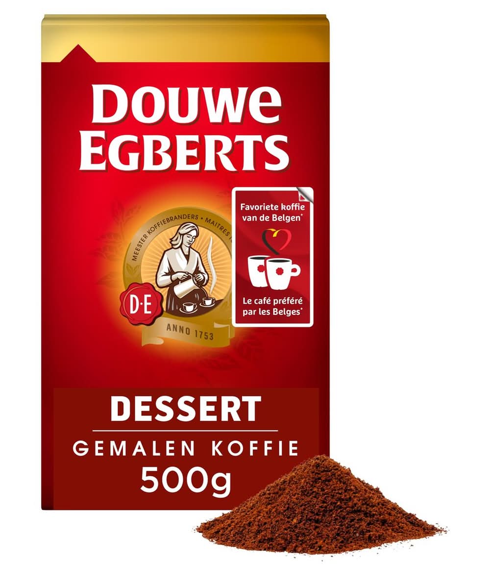 DOUWE EGBERTS Koffie Gemalen Dessert 500 g