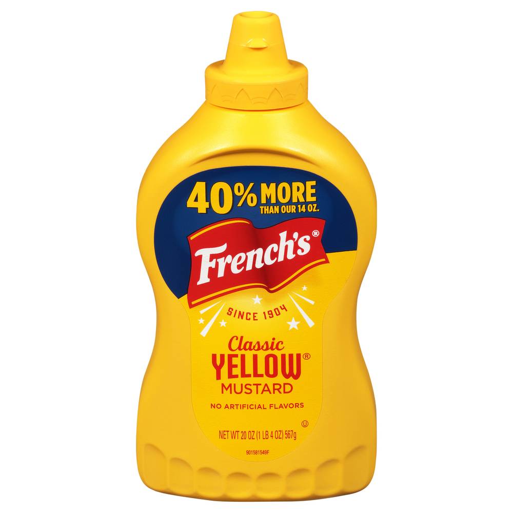 French's Classic Yellow Mustard (20 oz)