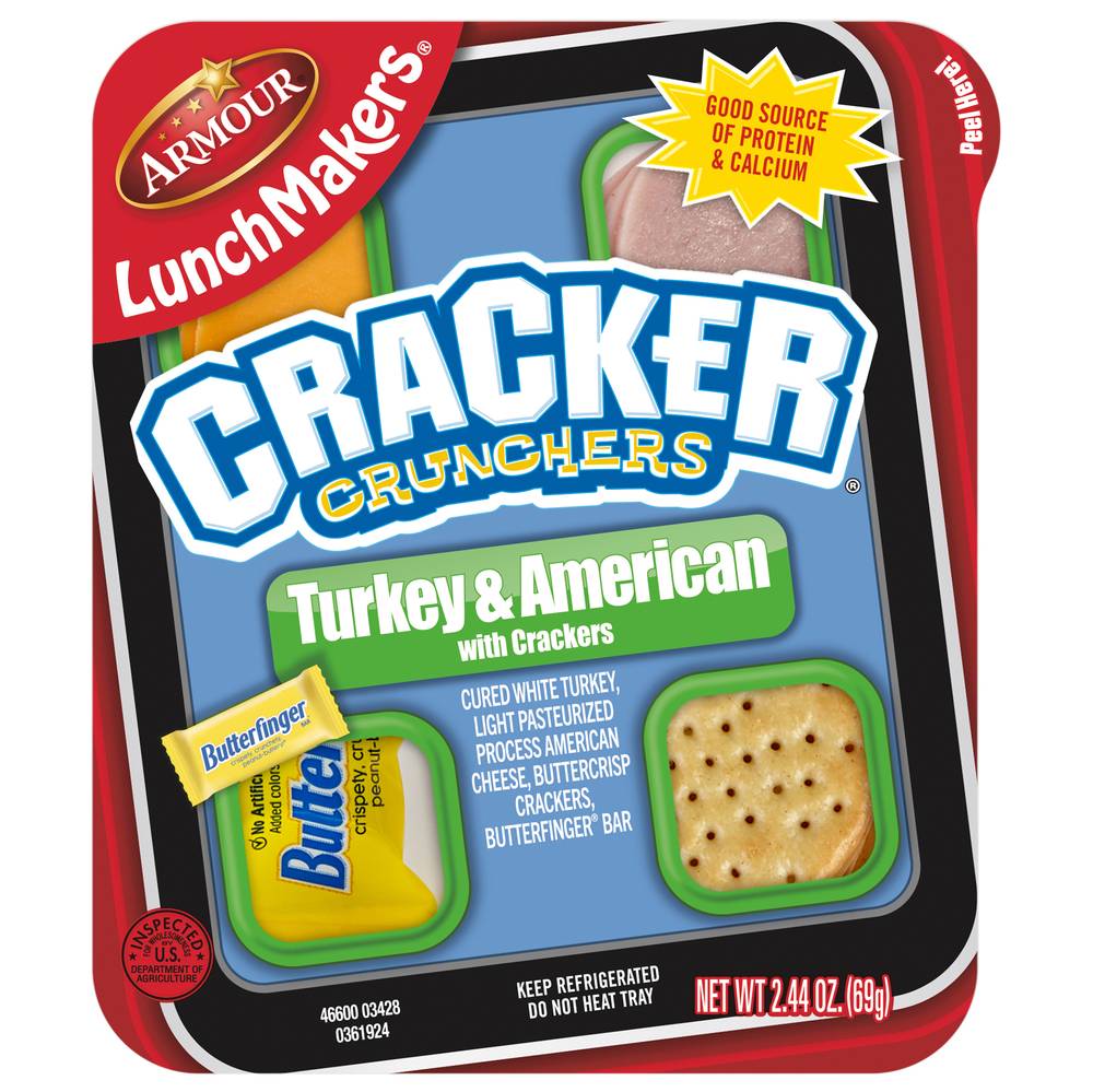 Armour Lunchmakers Turkey Cracker Crunchers (2.44 oz)