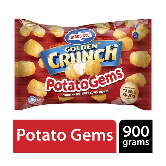 Birds Eye Golden Crunch Potato Gems 900 gram