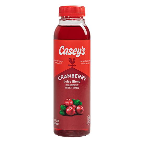 Casey's Cranberry Juice Blend 12oz
