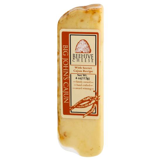 Beehive Cheese Big John's Cajun Cheese With Secret Cajun Recipe (4 oz)