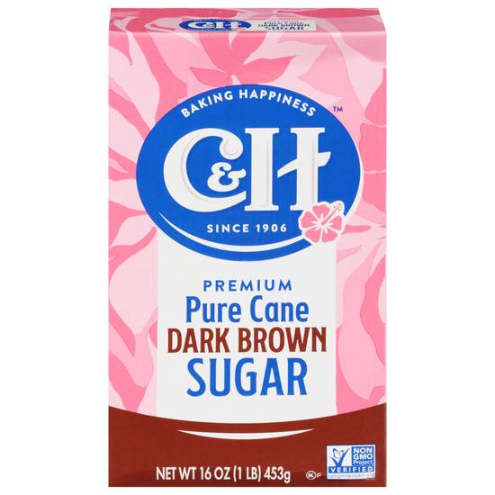 C&H Dark Brown Pure Cane Sugar (16 oz)