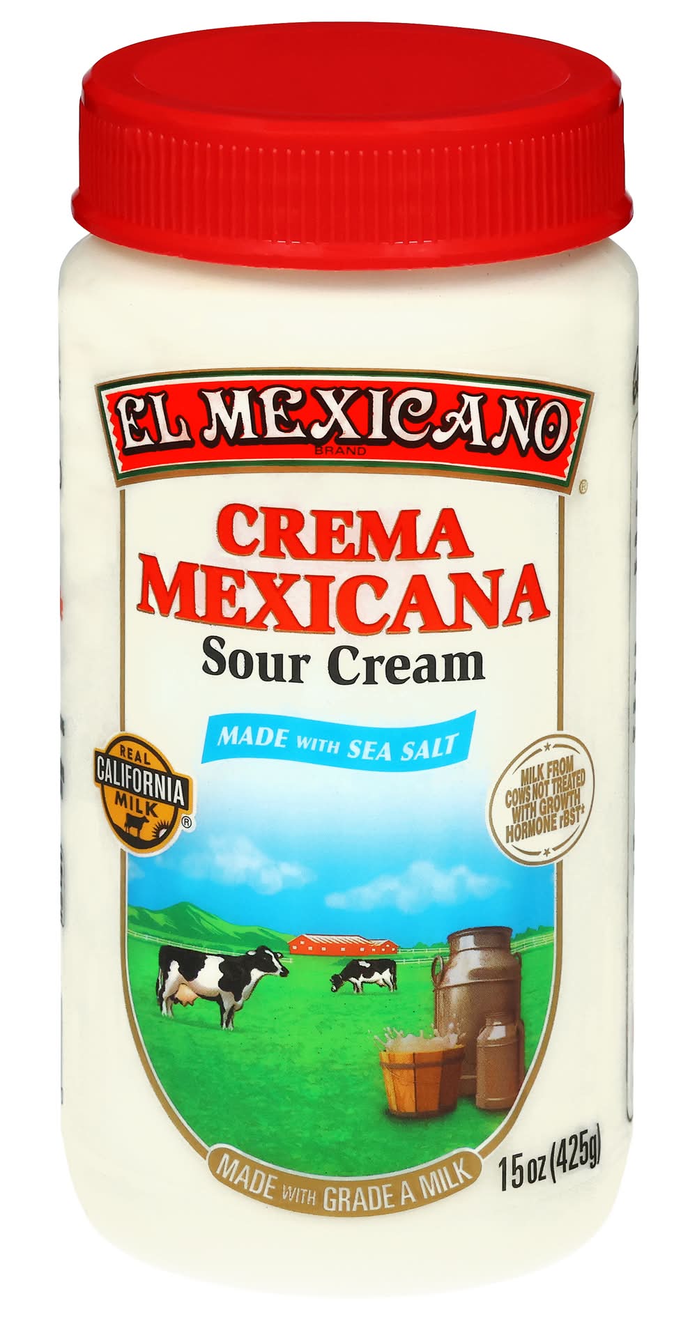 El Mexicano Sour Cream (15 oz)
