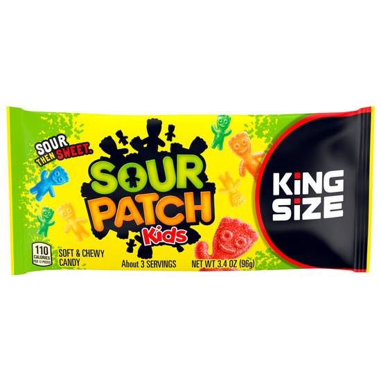 Sour Patch Kids Soft & Chewy Candy King Size