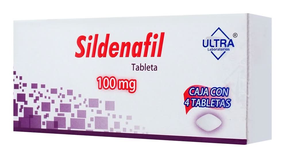 ULTRA Laboratorios · Sildenafil tabletas 100 mg (4 un)
