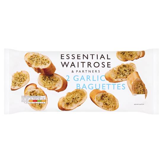 Essential Waitrose Garlic Baguettes (2 ct)