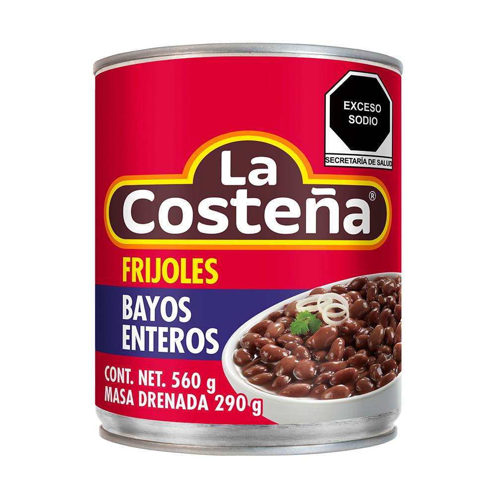 La Costeña · Frijoles bayos enteros (560 g)