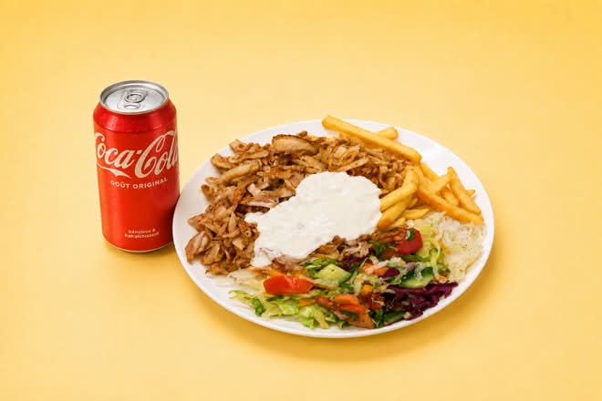 Assiette KEBAB'Z 🥙 + Frites & Boisson 🍟🥤
