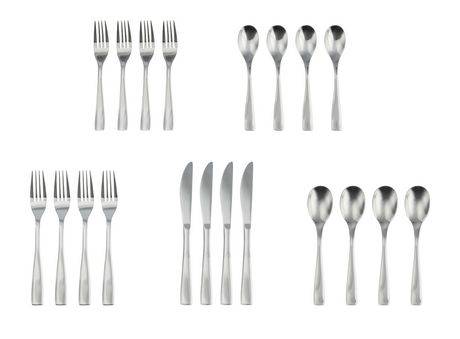 Hometrends 20-piece Flatware Set (add a sleek, modern look to all your table settings)