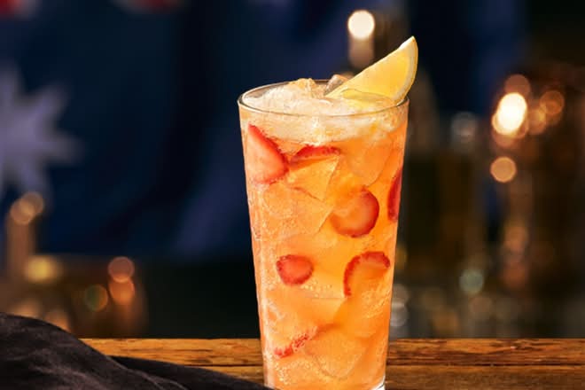 Strawberry Peach Refresher