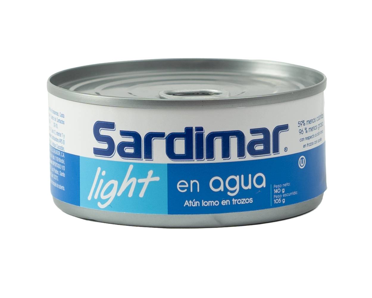 Sardimar atún light trozos en agua (140 g)