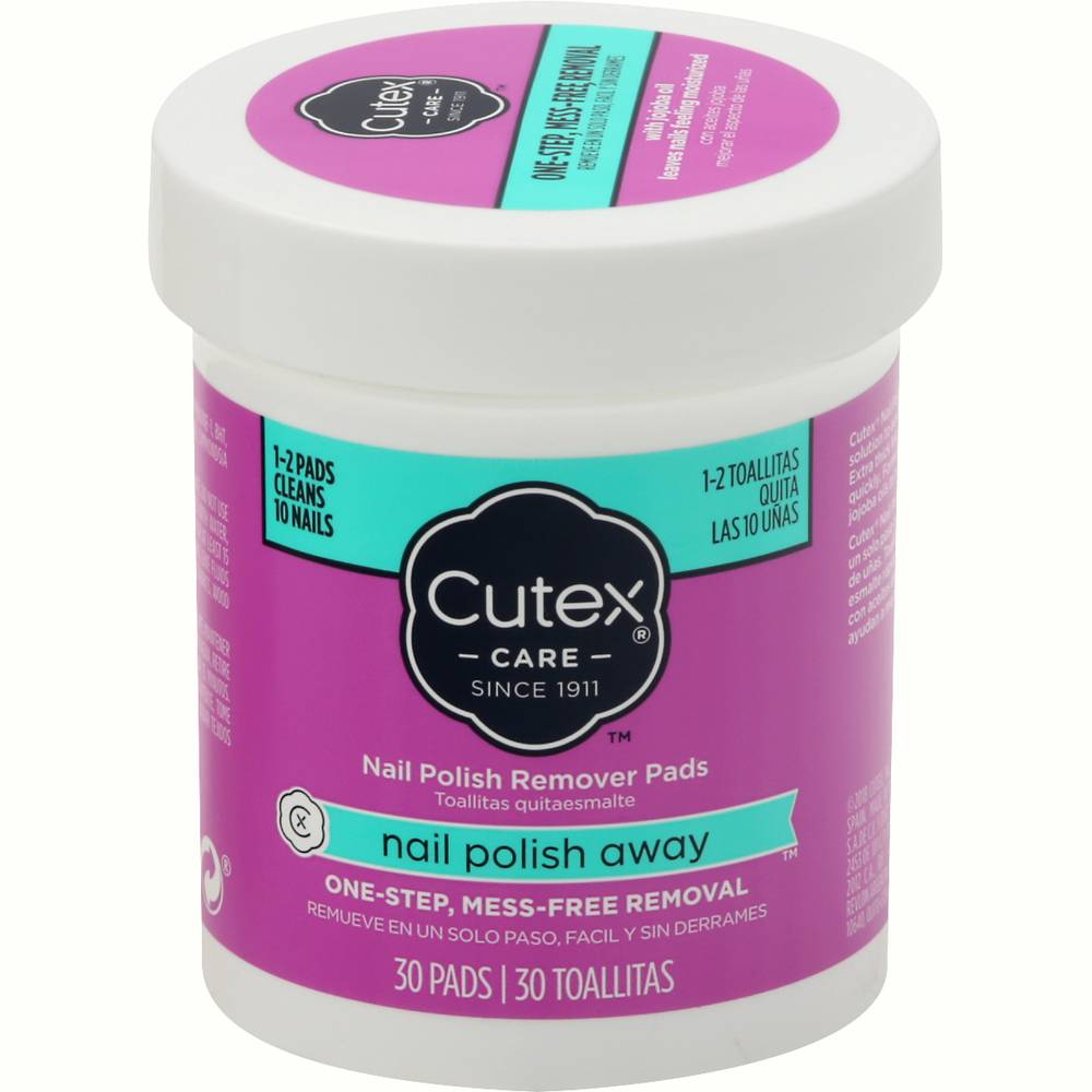 Cutex Nail Polish Remover Pads (4.8 oz)