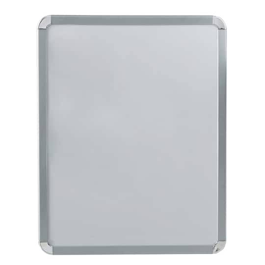 B2C Framed Magnetic Dry Erase Board, 11" X 14", White