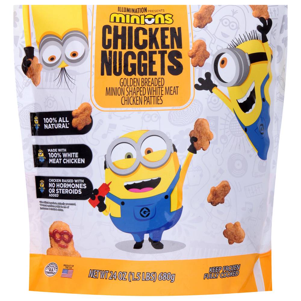 John Soules Foods Minions Chicken Breast Nuggets (1.5 lbs)