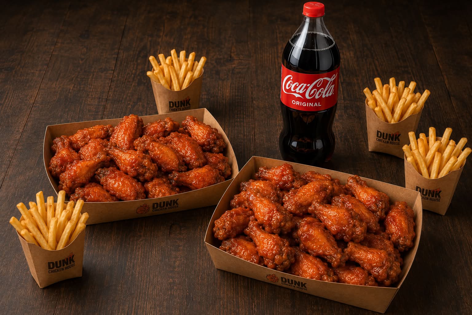 🏀 MENUS DUNK ÉQUIPES HOT WINGS 🐓