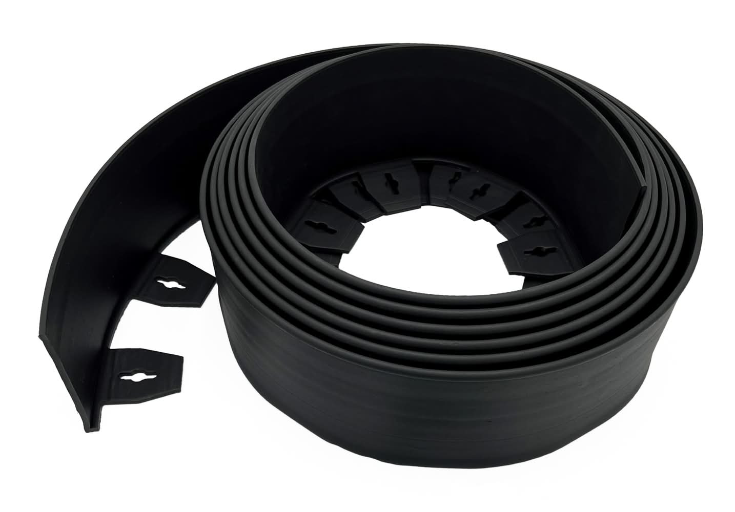 EdgePro 20-ft x 4-in High Wall No-Dig Black Plastic Landscape edging roll
