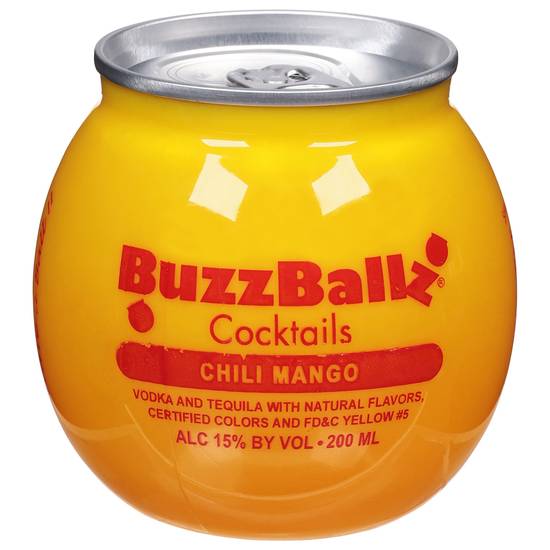 Buzzballz Cocktails Chili Mango (200ml can)