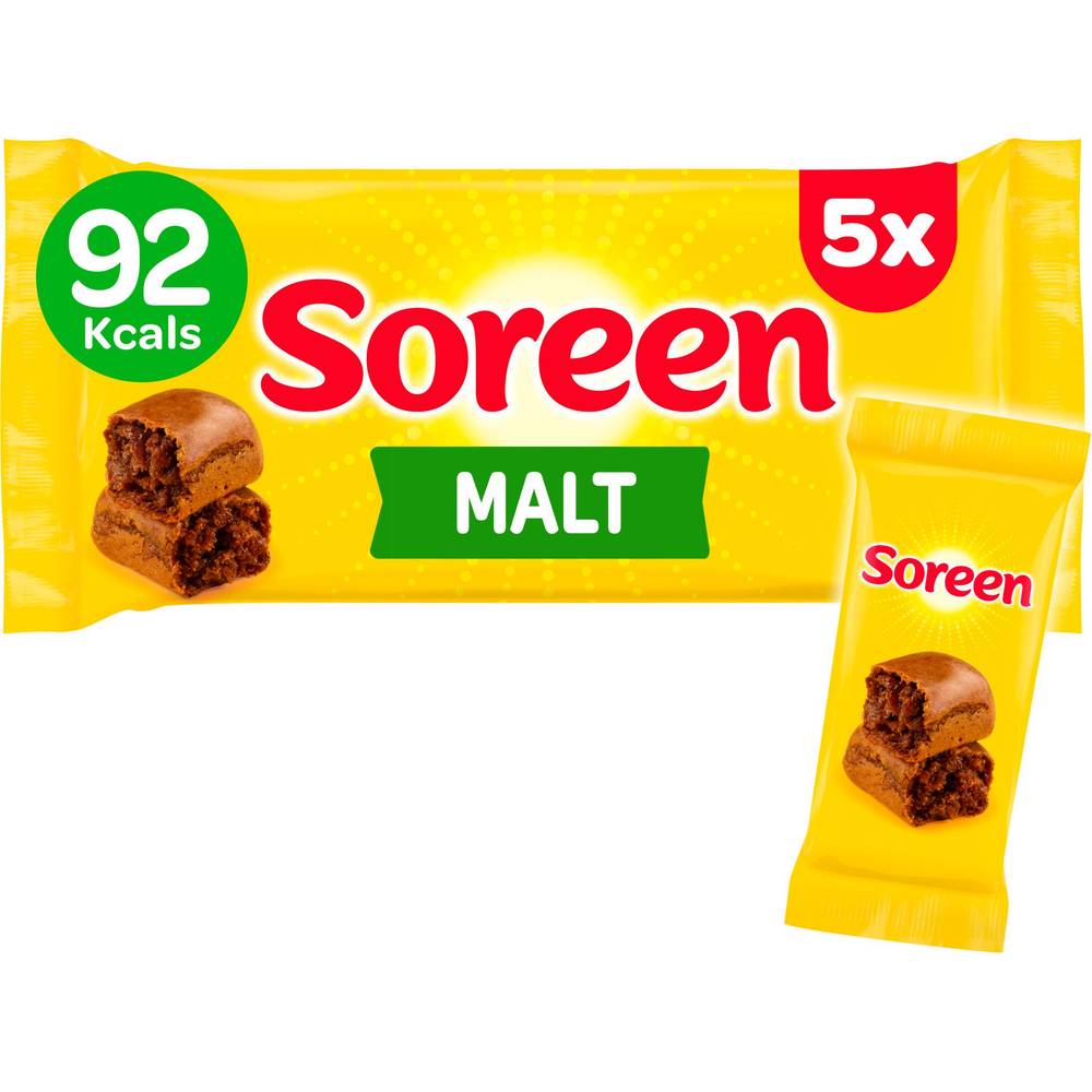 SAVE £1.00 Soreen Malt Lunchbox Loaves 5x30g