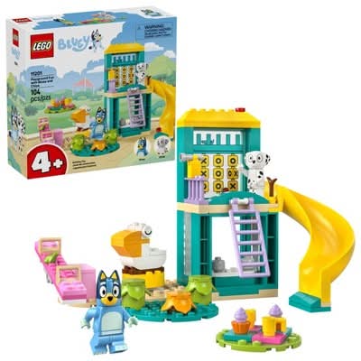 LEGO Playground Fun With Bluey & Chloe Building Set 11201 Ages 4+ (104 ct)