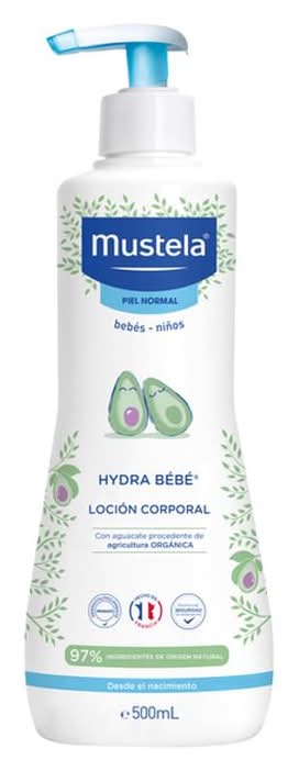 Mustela · Loción corporal hydra bebé con aguacate (500 ml)