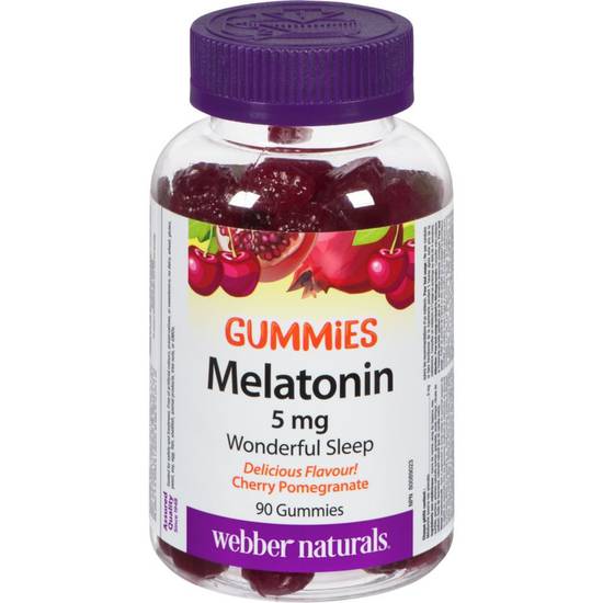 Webber Naturals Melatonin Gummies 5 mg (90 units)