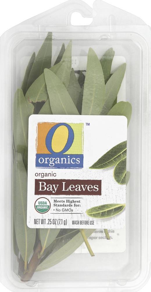 Order O Organics · Organic Bay Leaves (0.2 oz) food online from Safeway store, Eureka on bringmethat.com