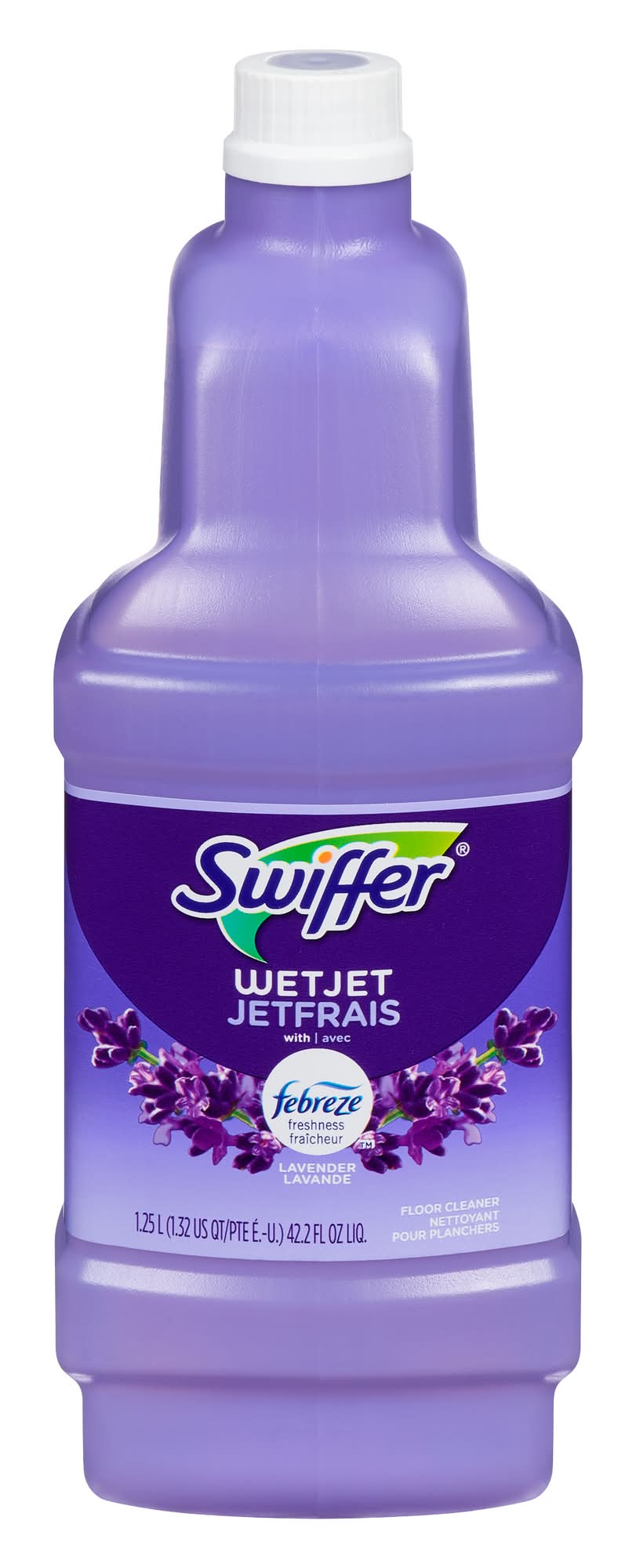 Swiffer Wet Jetfrais With Febreze Multi Purpose Cleaner, Lavender (1.25 L)