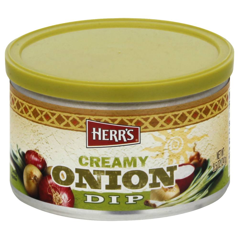 Herrs Creamy Onion Dip (8.5 oz)