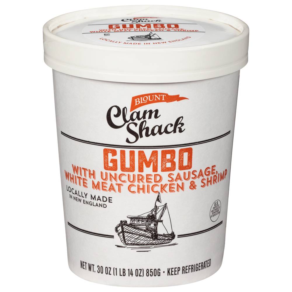 Blount Clam Shack Gumbo With Uncured Sausage White Meat Chicken & Shrimp (30 oz)