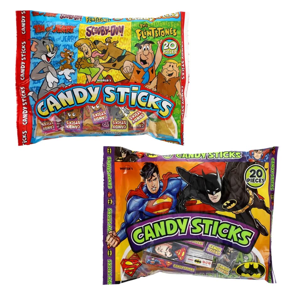Character Candy Sticks (2 x 20 ct)