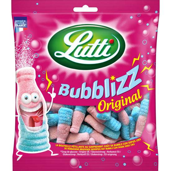 LUTTI - Bonbons Bubblizz - Original - Bonbons gélifiés - 250g