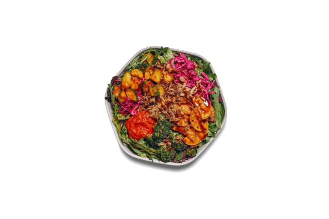 Cucumber Kimchi Crunch Salad