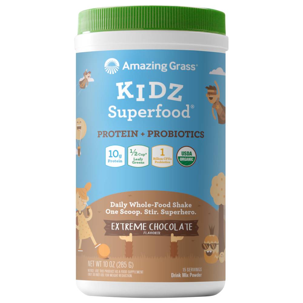 Amazing Grass Protein & Probiotics Kidz Superfood