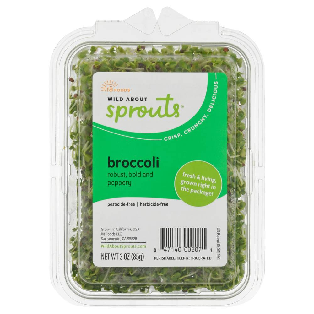 Wild About Sprouts Bold Broccoli Sprouts