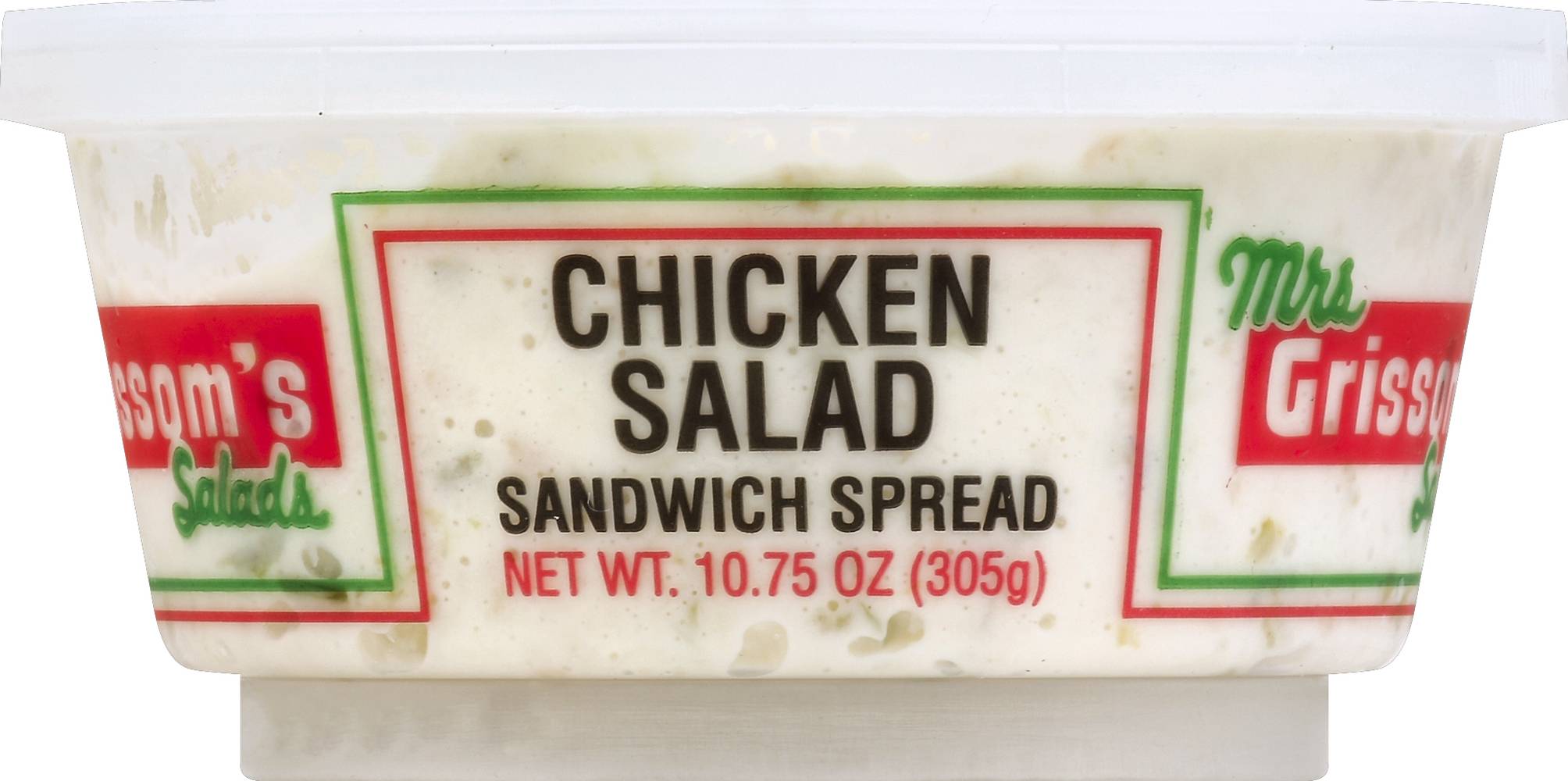 Mrs. Grissom's Salads Sandwich Spread, Chicken (10.75 oz)