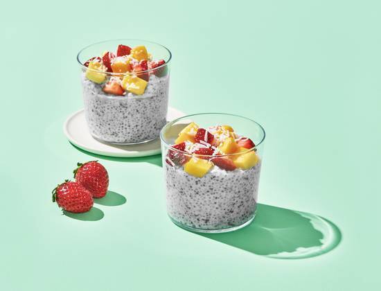 Coconut chia pudding